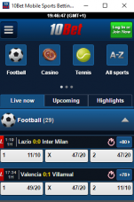 10bet mobile