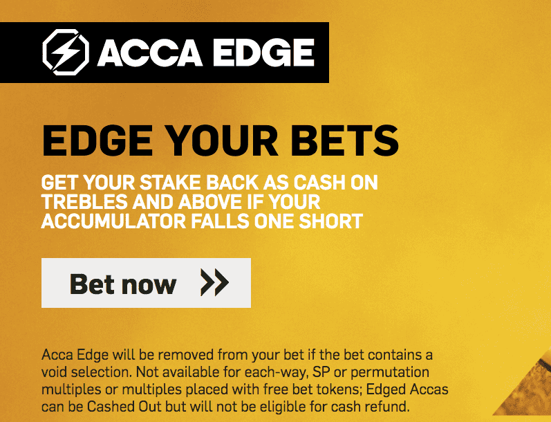 Betfair Acca Edge explained