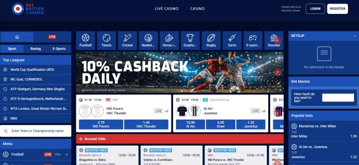 All British Sports Home Page