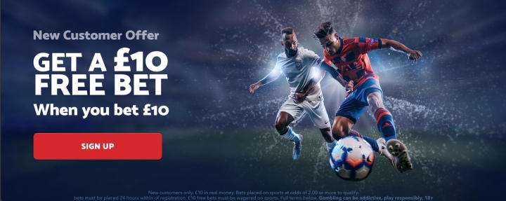 All British Sports Welcome Offer