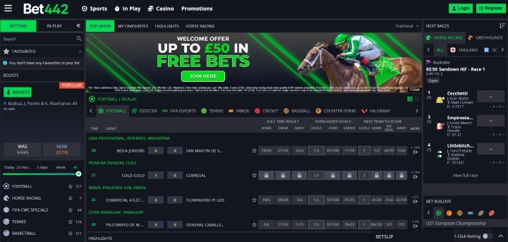 Bet442 Home Page