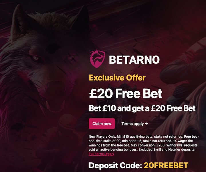 betarno exclusive welcome offer