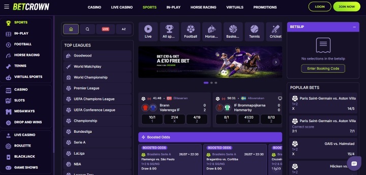 Betcrown Layout