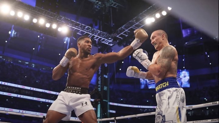 Boxing: Joshua vs Usyk 2