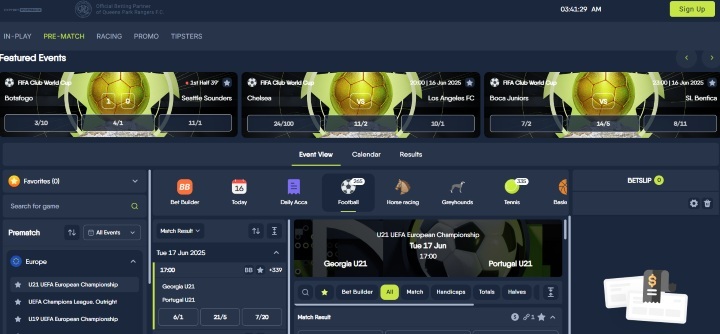 CopyBet Home Page