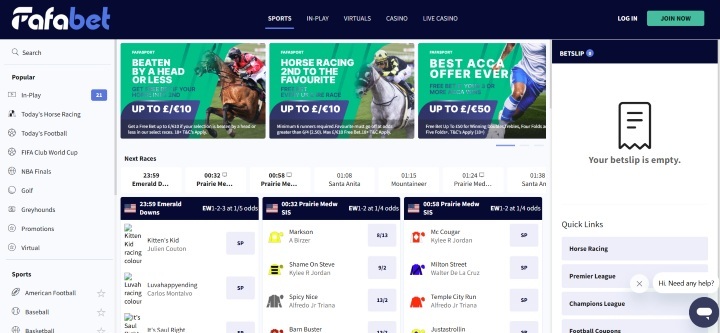 Fafabet Home Page