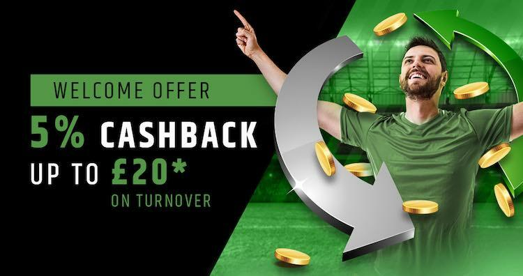 Fansbet 5% cashback offer Fansbet 5% cashback offer