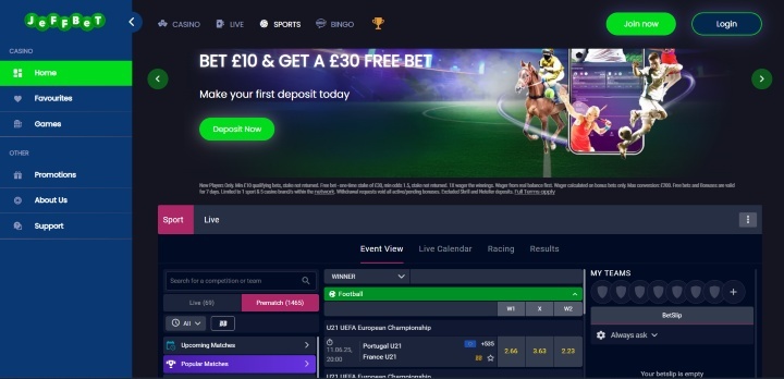 Jeffbet Home Page