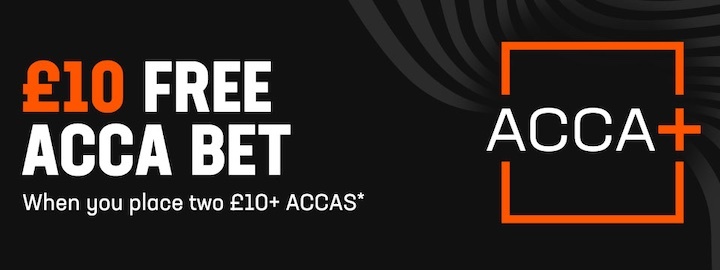 LiveScoreBet: £10 Free Acca Bet