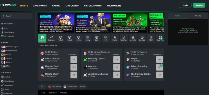 Octobet Layout