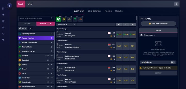PlayUK Layout