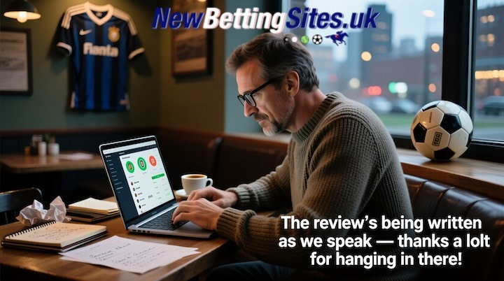 Review being written as we speak message