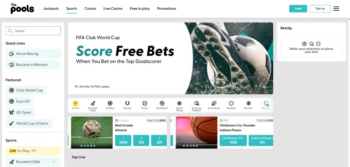 The Pools Home Page