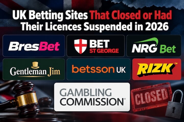 UK Betting Sites That Closed or Had Their Licences Suspended in 2026