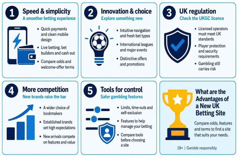 What are the Advantages of a New UK Betting Site