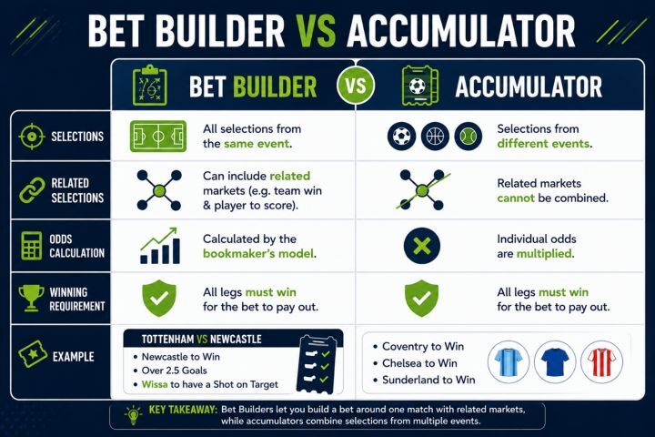 Bet Builder vs Accumulator