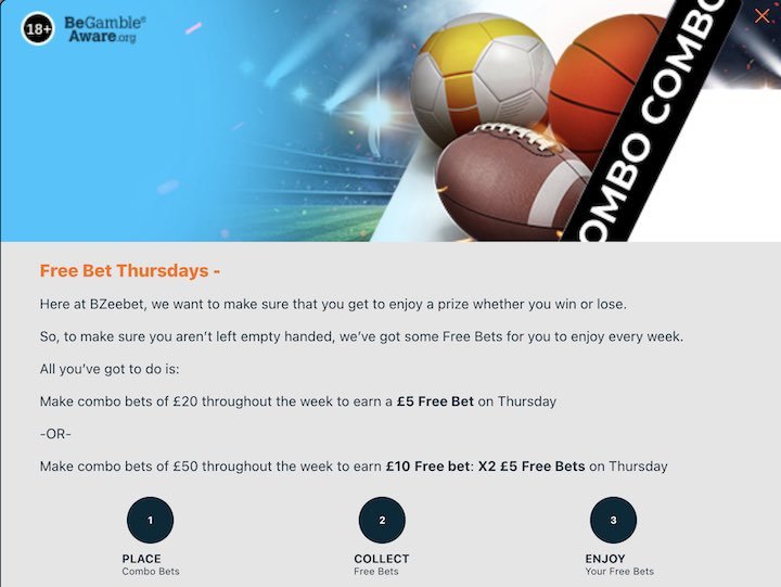 bzeebet: Free Bet Thursdays Explained