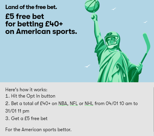 10Bet: Land of the Free Bet Offer Explained