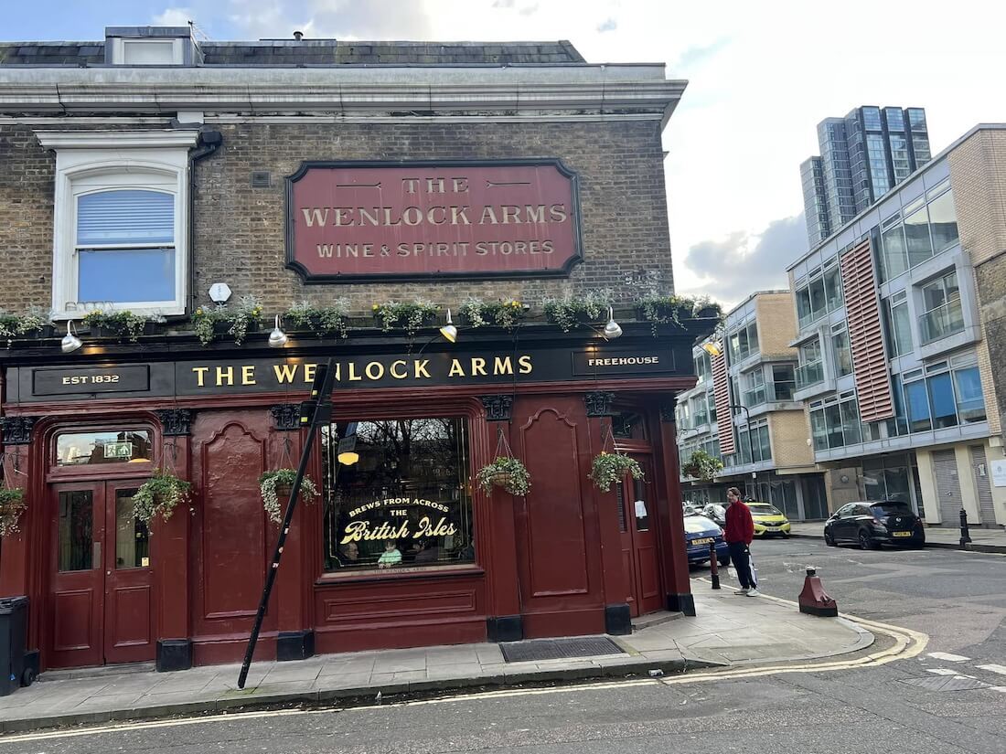 The Wenlock Arms – our go-to pub in London
