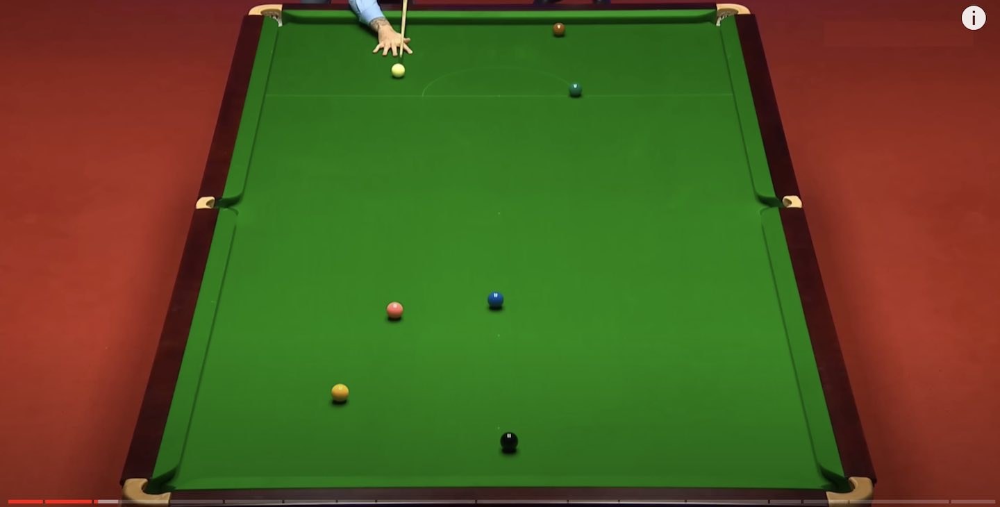 snooker table