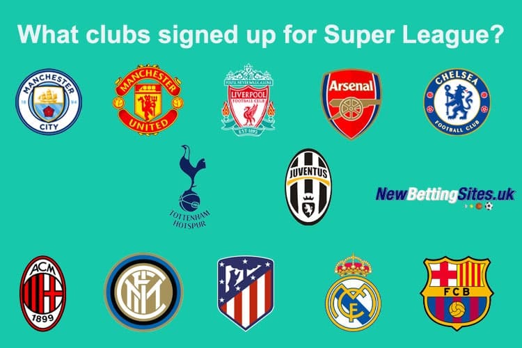 what clubs signed up for super league